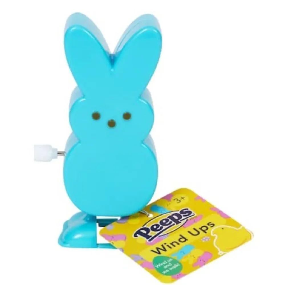 New Peeps Blue Bunny Wind-Up Toy